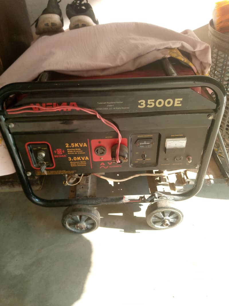Generator like new 2