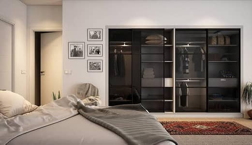 BRIDAL GLASS DOOR,WOOD WARDROBE,BEDROOM SET