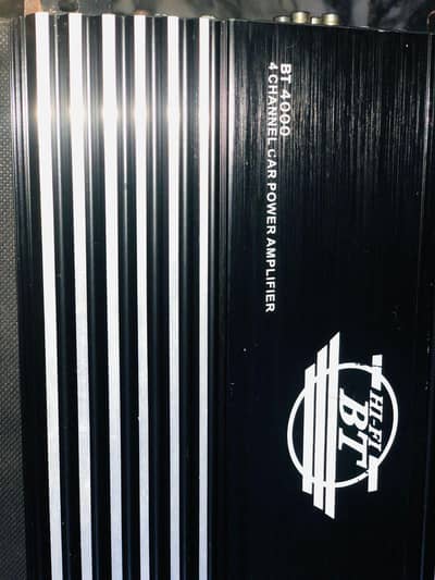 Amplifier and Baser for Car