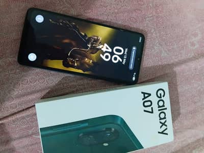 Samsung a07 4/64 Green colour for sale . 10 by 10 condition