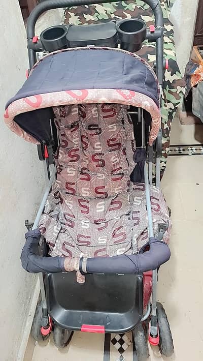 Imported Baby Stroller – Smooth Ride, Good Condition