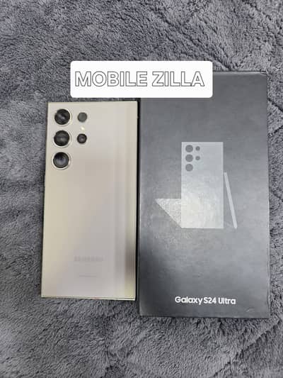 Samsung S24 Ultra | PTA Approve | Box 12/256 | 10/10 MOBILE ZILLA