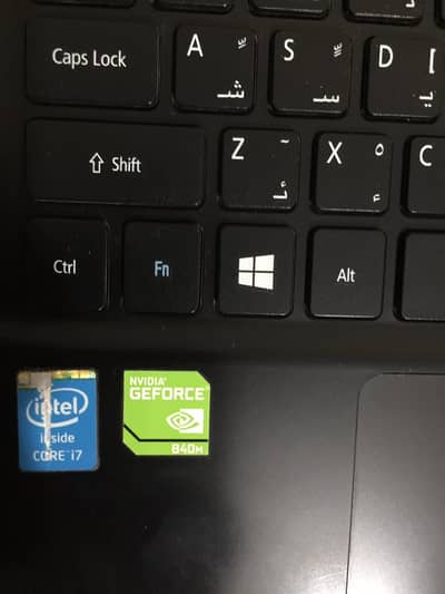 Acer Aspire Core i7 inside