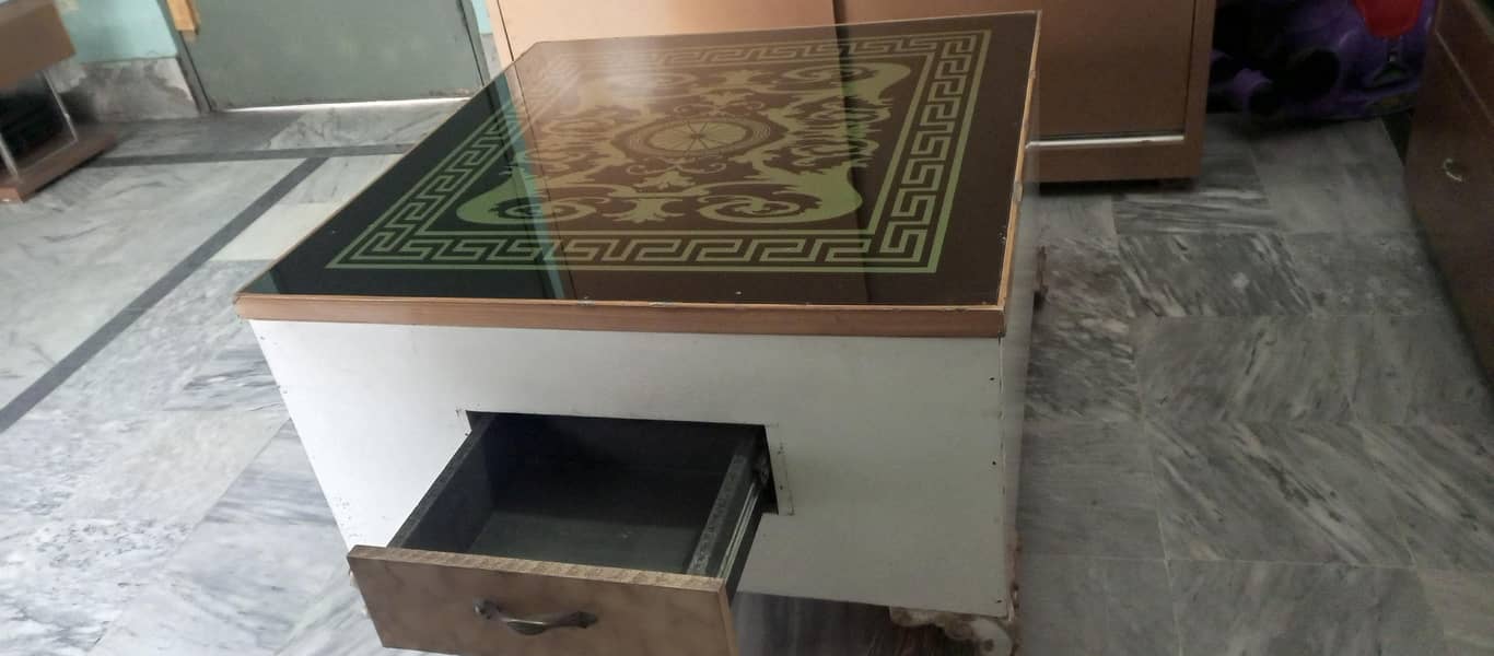 Center Table with Drawer 1