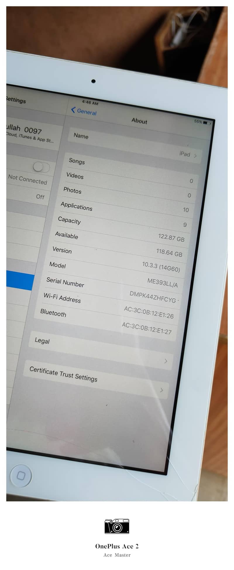 iPad 4th Generation 128GB 6