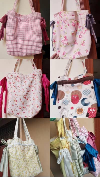 handmade tote bags