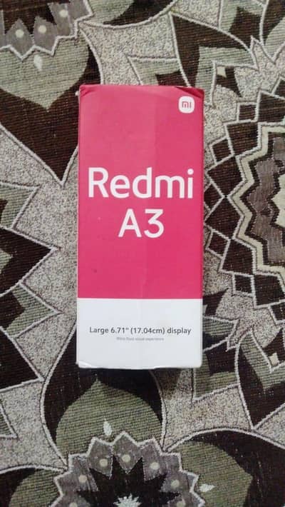 redmi a3 4/64 complet box 03034099380