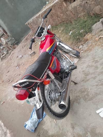 Honda CG 125 2011 Model Bike For Sale WhatsApp_"03226643435)