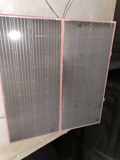 Used solar plates