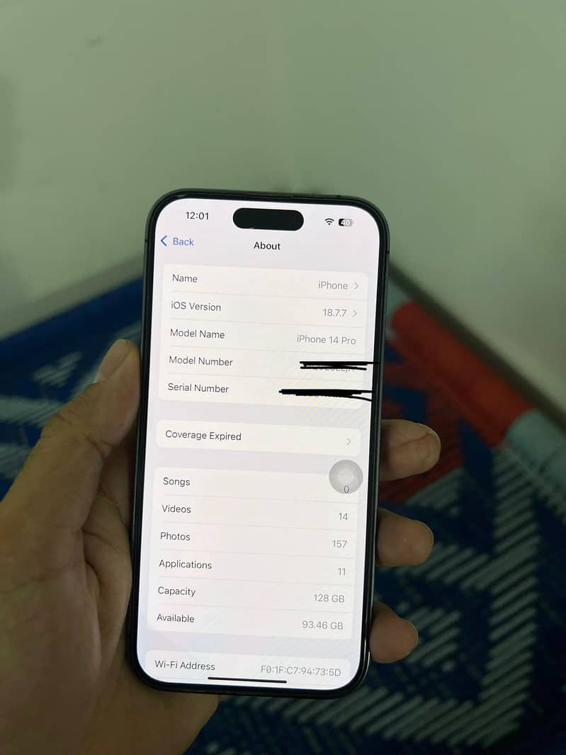 Iphone 14 pro 2 E sim 5