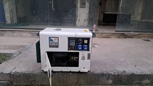 Imported Genrator sound proof  Diesel 6kva good condition touch strat