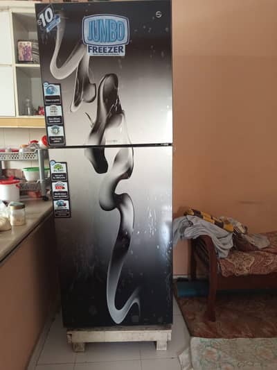 PEL Inverter Refrigerator Jumbo Size Black