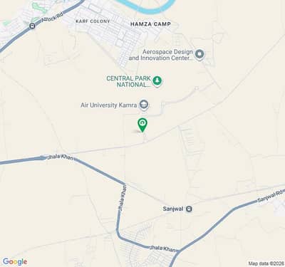 1 Kanal ( 50*90 in Block D ) Residential Plot on 200 FT Main Boulevard in National Aerospace City Kamra.