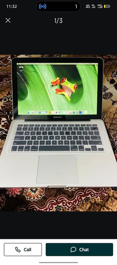 macbook pro (8 GB ram 250 hard) hy bot hi achi hy chlny ma smooth hy