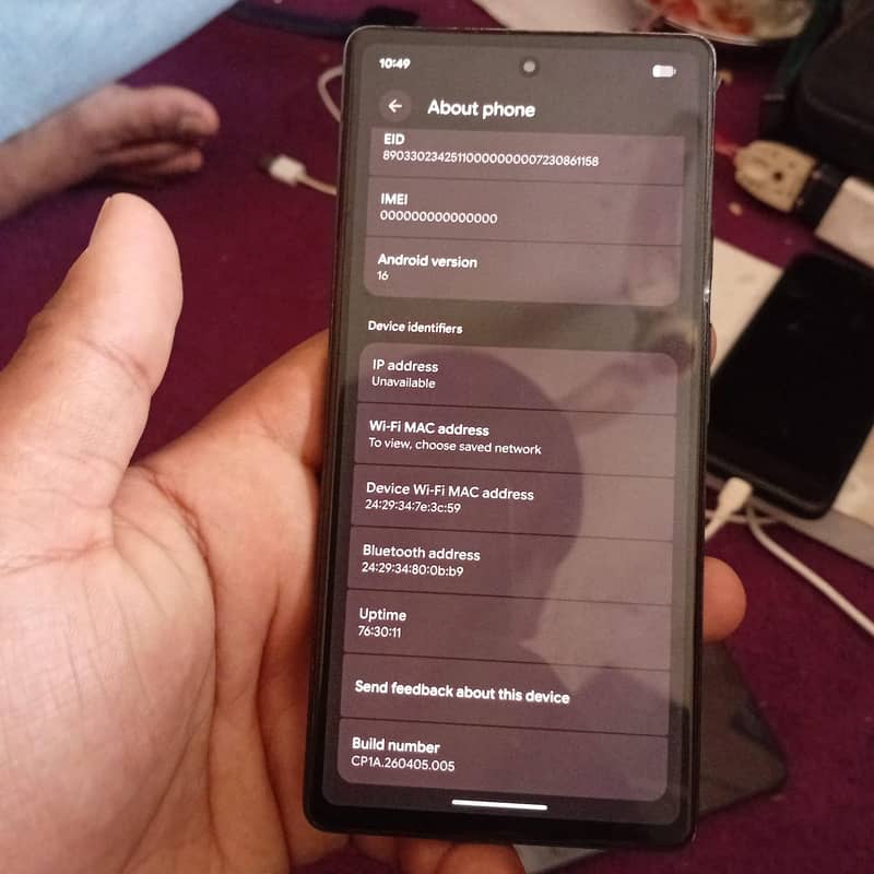 Google Pixel 6A 5