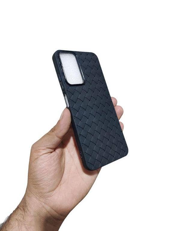 Redmi Note 11 (4G) New Soft Woven Ultra-Slim Phone Case Back Cover