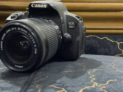 Canon 700d With 18-55 STM Lens & 50mm