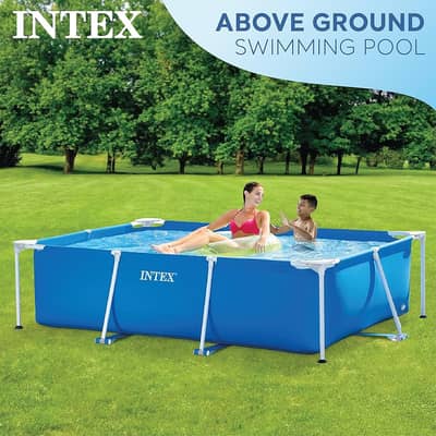 INTEX Frame Family Pool (7ft. 2"X 4ft. 9" X 1ft. 9") 0302006217