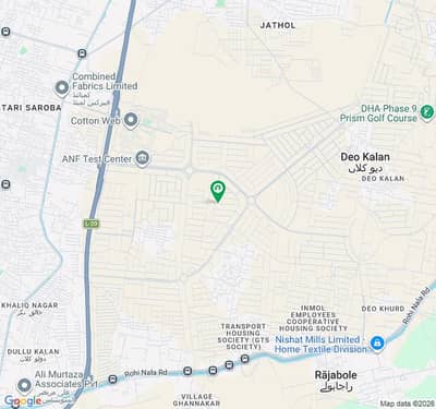 1 Kanal Plot Near Main road Block G in DHA lahore Phase 9 Prism