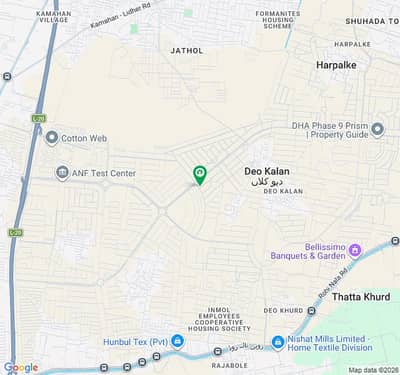 1 Kanal Plot Near Park Block E in DHA lahore Phase 9 Prism