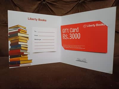 Liberty Books Shopping Credit - Rs 8,000 Total (Discounted)
