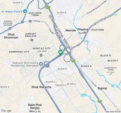 5 Marla (25*50) Plot Available For Sale On 3 Years Easy Instalment Plan In Topcity-1 Islamabad