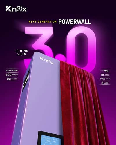 Knox powerwall 3.1 Lithium Ion Battery