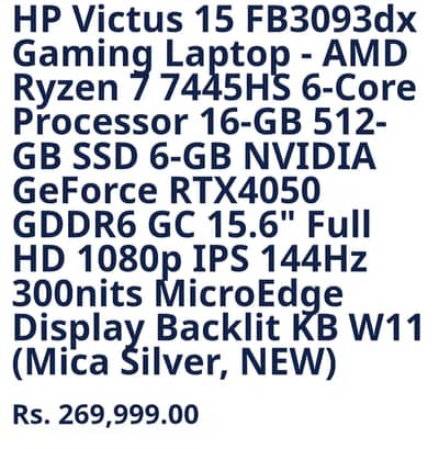 HP Victus Ryzen 7