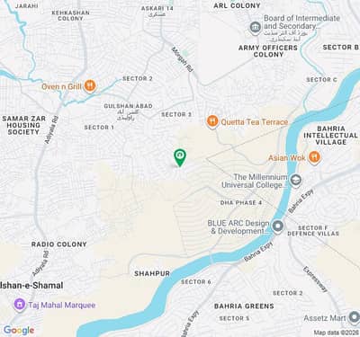 1 Kanal Residential Plot For Sale DHA Phase 4, Sector D, Islamabad