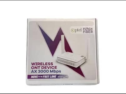 New Unlocked Ptcl Flash Fiber F1611A GPON ONT WiFi 6