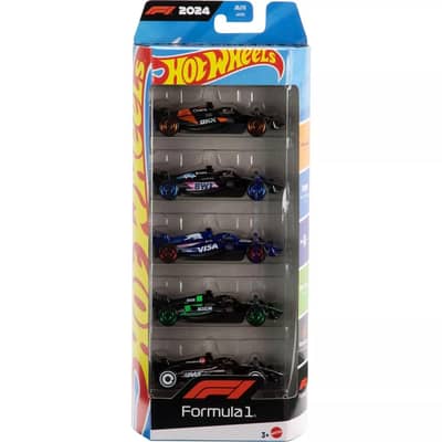 F1 5 Pack Hotwheels Original