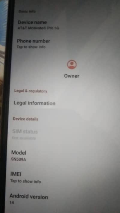 AT&T motivate pro 5g