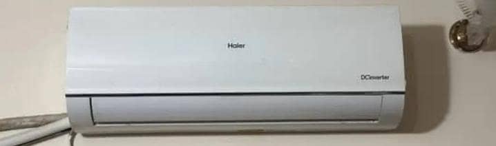 Haier 1 ton inverter ac heat and cool  good condition