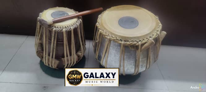 tabla set copper main like new