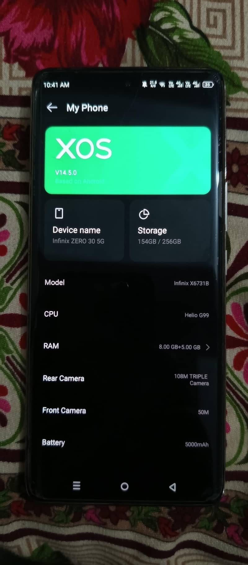 INFINIX ZERO 30 5