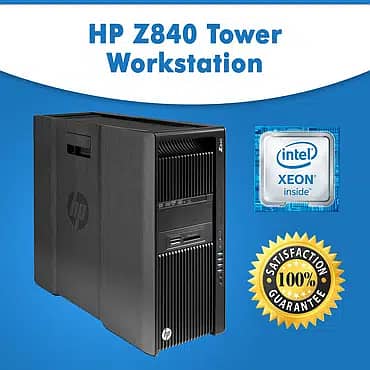 HP Z840 Tower Workstation Power for Gaming, Rendering, AI-Development