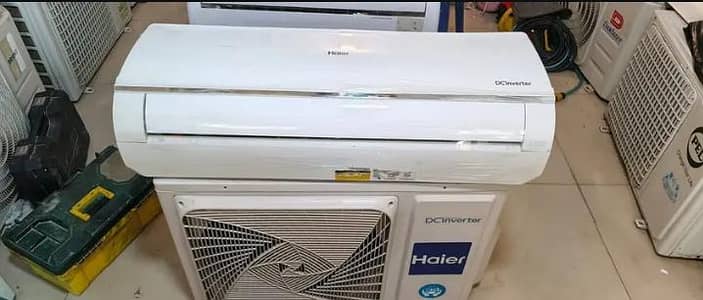 Haier 1.5 ton inverter ac heat and cool totally genuine