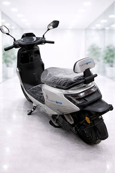 Electric scooty zero meter