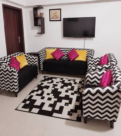 Sofa set 7 seater slightly used for 3 months