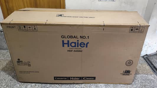 Haier Inverter Chest Freezer HDF-545 INV Full Warranty Available