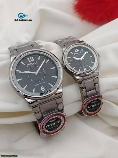 coupe Analog watches set white Aluminum