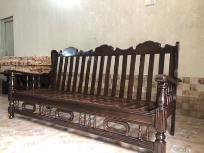 Sofa pure shisham