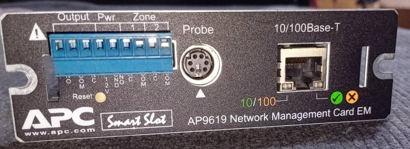 SNP card avalibal APc ups