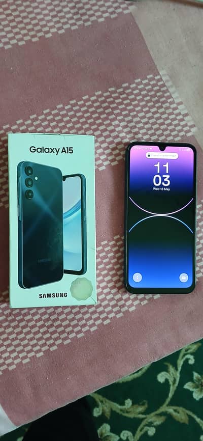 Samsung Galaxy A15 (8/256) PTA Approved Smartphone Mobile