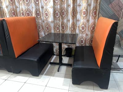sofa chairs table