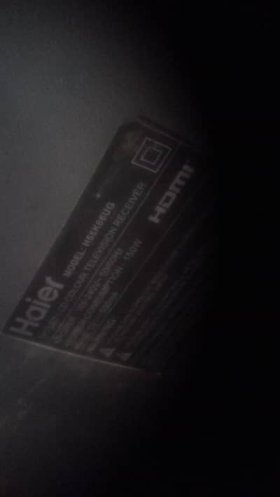 Haier led H55k66UG 55 inch 4k android smart t. v