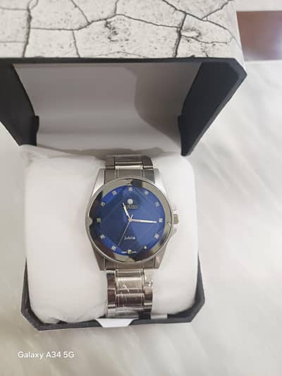 Rodo Jubilee Watch Copy No. 1 Blue Dial  New