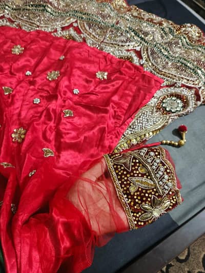 Indian Bridal Lehenga for Sale in excellent condition