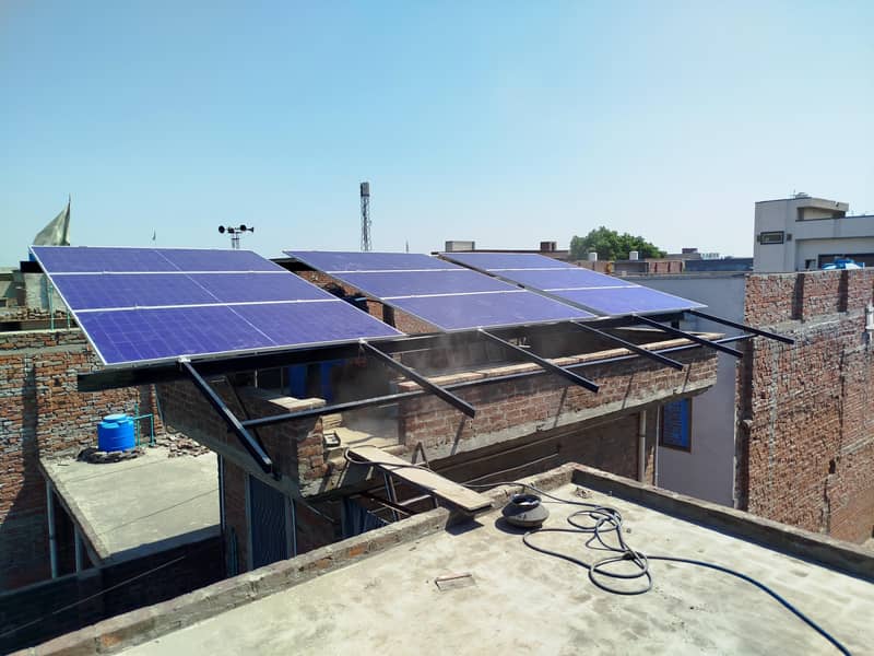 Solar system installation 2
