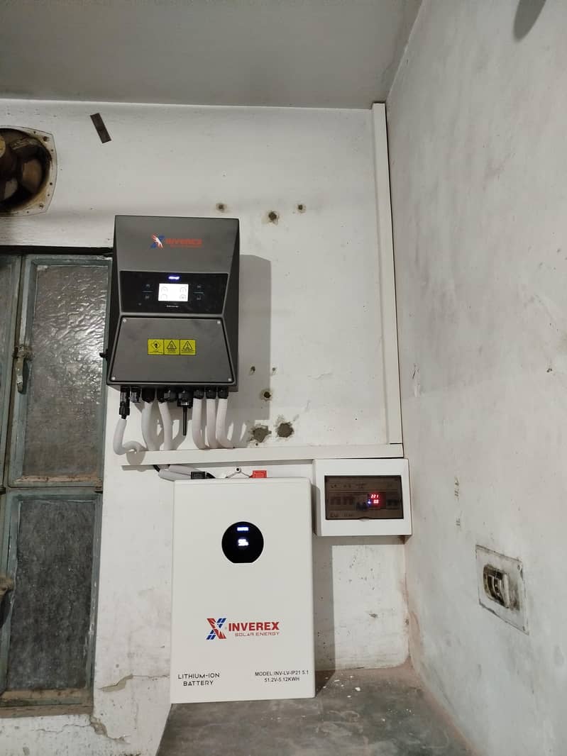 Solar system installation 3